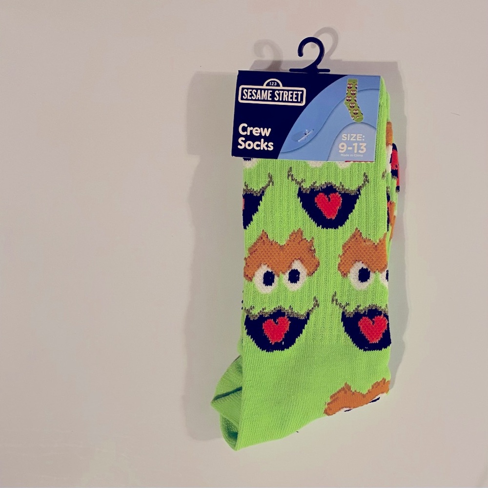 Fun Novelty Socks Featuring Sesame Street
